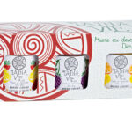 Cadoul crăițelor: cu lămâi și căpșuni, cu mure, cu portocale și turmeric (cutie carton)