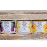 Cadoul crăițelor: miere-cremă simplă, cu mure, cu portocale și turmeric